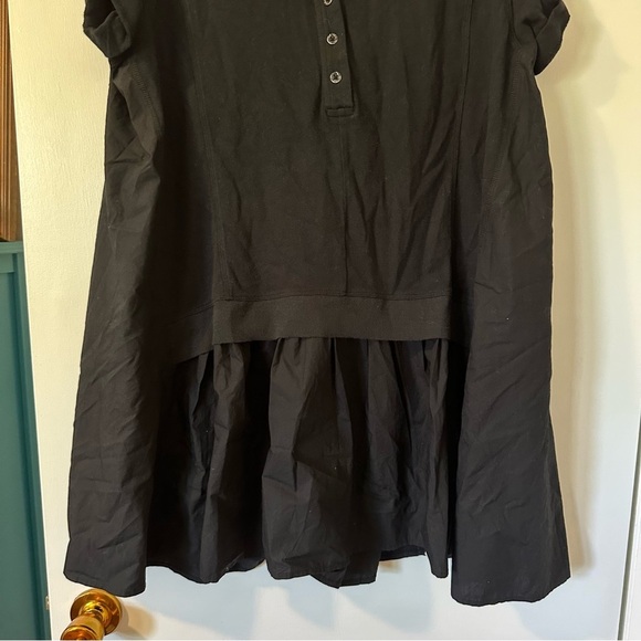 Anthropologie Daily Practice Offside Mini Dress Black Womens XL New - Picture 6 of 9